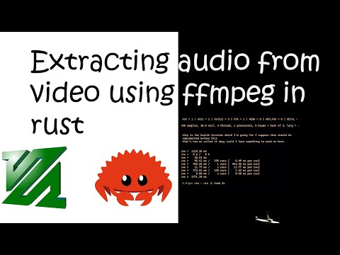 Extract Audio with FFmpeg in Rust – Quick and Easy Hack!