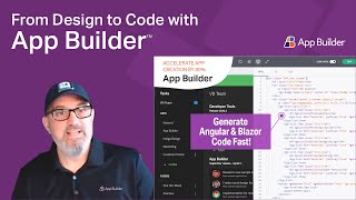 From Design to Code with App Builder