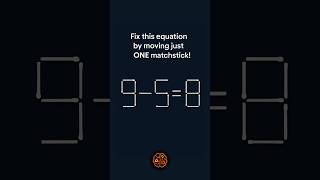 Puzzle 12 – One Matchstick One Perfect Fix ✅ #shorts #mathchallenge