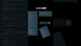 search input in css