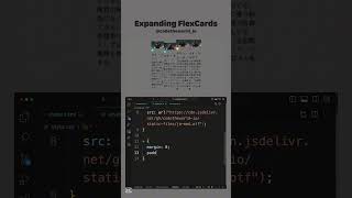 Expanding Flex Cards #codetheworld #webcode #course #programing_tutorial