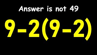 Most People Get This Order of Operations Wrong!
