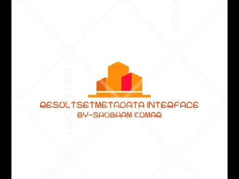 Basics of jdbc programming Tutorial-12(ResultSetMetaData interface)