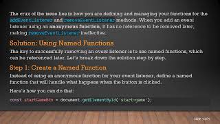 How to Effectively Remove Event Listeners in JavaScript