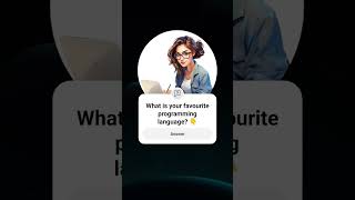 What's Your Favorite Programming Language? 💻🧠 #Shorts #coding #programming