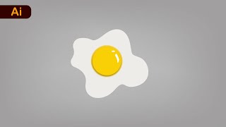 Egg Illustration Art | Draw a flat design | Vector art flat design #shorts #vectorart #art