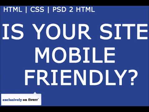 Do any html css work or fix your html and css