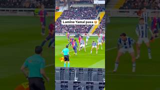 Lamine Yamal Sweet pass😍🪄🔥 #lamineyamal #lamineyamalskills  #shortsfeed #shorts #barcelona #fyp
