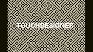 Creative coding with sops | Python maze TouchDesigner