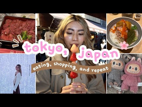 all i did was eat and shop in TOKYO...and i'd do it again 🌸🍜 (1-week japan itinerary)
