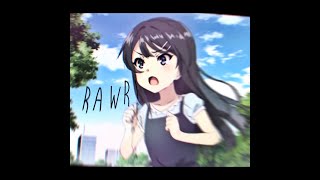 Mai-san edit / Miss Independent