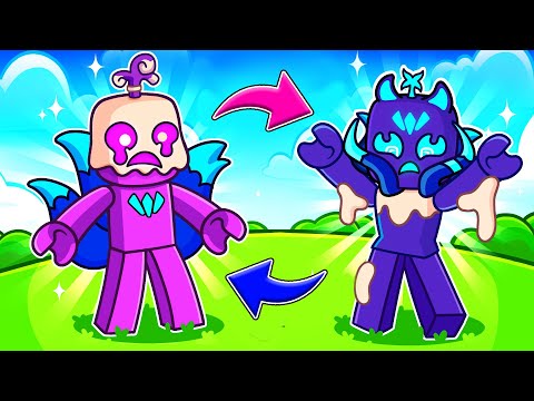Blox Fruits POWER SWAP with Dough & Kitsune!!