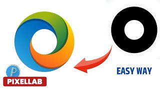 Pixellab Tutorial  - Modern Logo Design Tutorial on Pixellab Android 😍