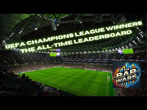 🏆 UEFA Champions League Winners — the all-time leaderboard