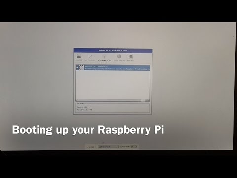 Raspberry Pi 3 Bootup with NOOBS