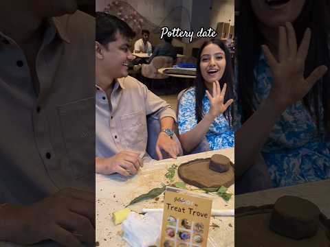 Hand-building pottery by Couple🫶🌟