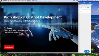 Live Workshop on Chatbot Development by Oracle