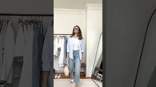 One Base, 5 Ways to Style! #capsulewardrobe #springfashion