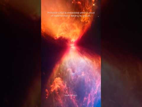 Protostar L1527✨ #astronomy #space #galaxy #physics #fun #learning #youtubeshorts #technology