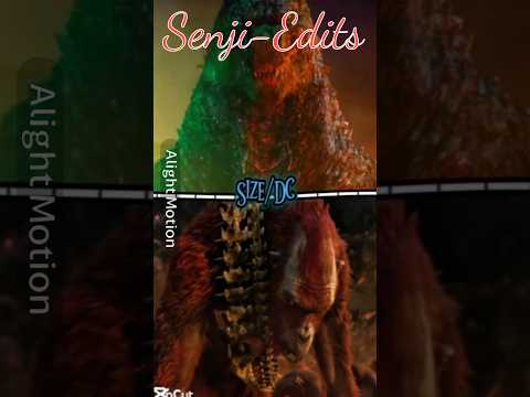 Godzilla (Base/Not Holding Back) versus Skar King (Prime/All Weapons)