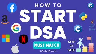 👩‍💻 GETTING STARTED WITH DSA | STEP BY STEP (NOOB → PRO)  |  FAANGM | TECHNICAL INTERVIEW GUIDE