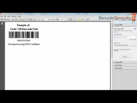 How to Save Barcode Labels in Different File Formats