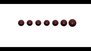 Simple Loading Animation (CSS)
