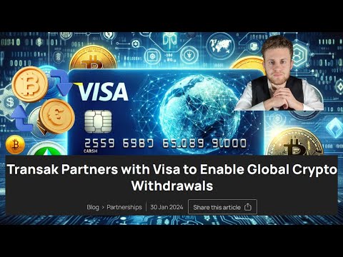 Breaking News: Visa and Transak Mark Revolutionary Change inCrypto-to-Fiat Conversions!