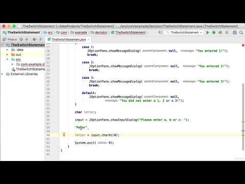 11   The Switch Statement |  Learn Android Application Development