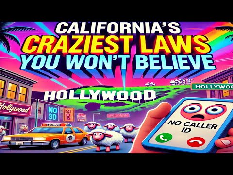 California's Craziest Laws... You Won't Believe!