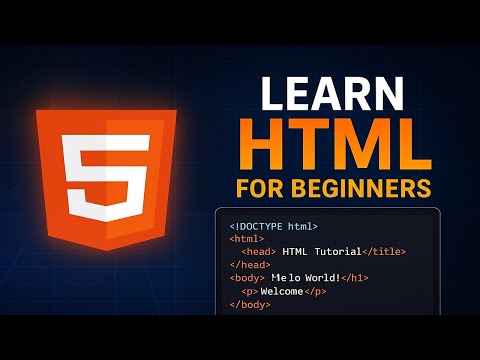 HTML Tutorial for Complete Beginners:  HTML Course