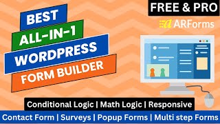 Free All-In-One WordPress Contact Form Plugin | ARForms Tutorial