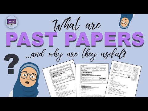 What are PAST PAPERS and why are they important? | Study Materials to Know 📖
