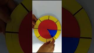 Maths Working Model On Fractions /Fraction Maths TLM / Maths Fraction Working Model / #mathsmodel