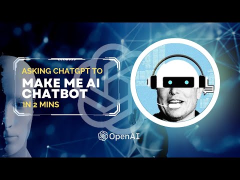 Making Chatbot with ChatGPT under 2 mins | Asking ChatGPT to make me a chatbot AI