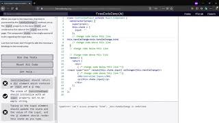 React: Create a Controlled InputPassed - freeCodeCamp.org(Day-11)