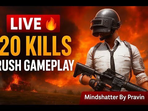🎮 PUBG Mobile LIVE | Classic + Rush Gameplay | Chicken Dinner Time! 🍗