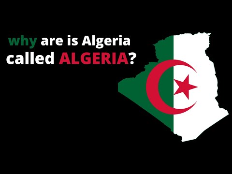 Why is Algeria called ALGERIA #Shorts