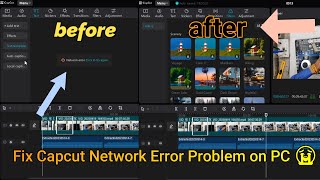 how to Fix Capcut Network Error Problem on PC 😭 | Capcut No Internet Problem how to connect vpn