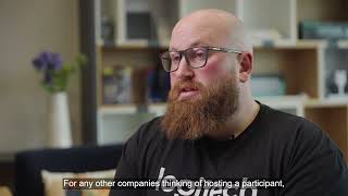 Watch testimonial on the Work Placement Experience Programme: WorksAndSkills featuring Logitech