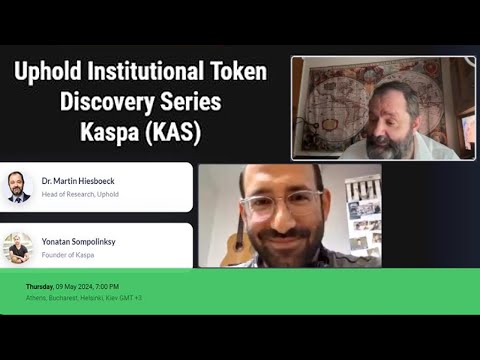 (Full) Uphold Institutional Token Discovery Series Kaspa (Kas)