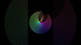 Spiral Animation Made with Python | #shorts #python  #animation