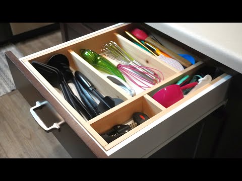 Kitchen Drawer Organizer | How To Make
