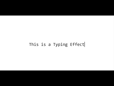CSS Tips: How to create a typing effect with zero JavaScript.