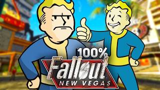 I Played 100% of Fallout New Vegas.. It Was Incredible...