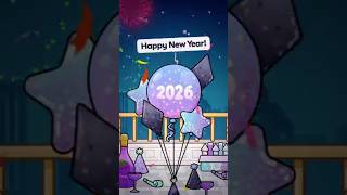 Happy New year 🎊🕛 it's It's 2026 Toca Boca life world #newyears#2026