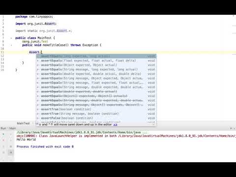 Unit Testing (Java) Task walkthrough