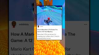 Mariokart CPU Discovered Its Own Shortcut⁉️🫣