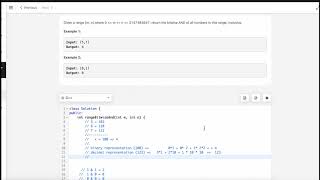 LeetCode Day 23 - Bitwise AND of Numbers Range (C++) with explanation