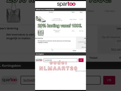 20% korting vanaf 100€ spartoo code:NLMAART20 #korting #coupon #discountcodes #womenshoesdesigns